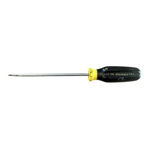 Vintage Stanley Workmaster Screwdriver - Cabinet Tip -‎ 66-196 - Made in USA